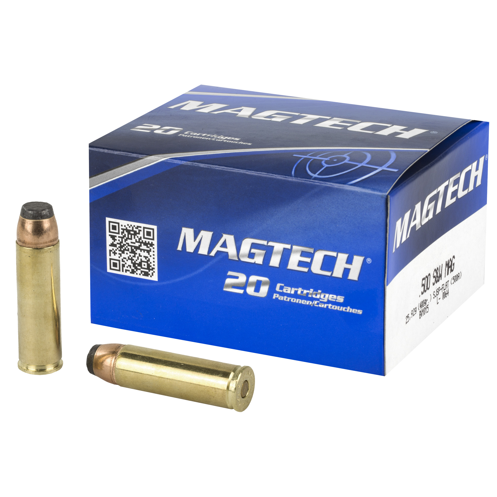 500 S&W Ammo Magtech 500 Magnum Ammo 400 Grain-img-1