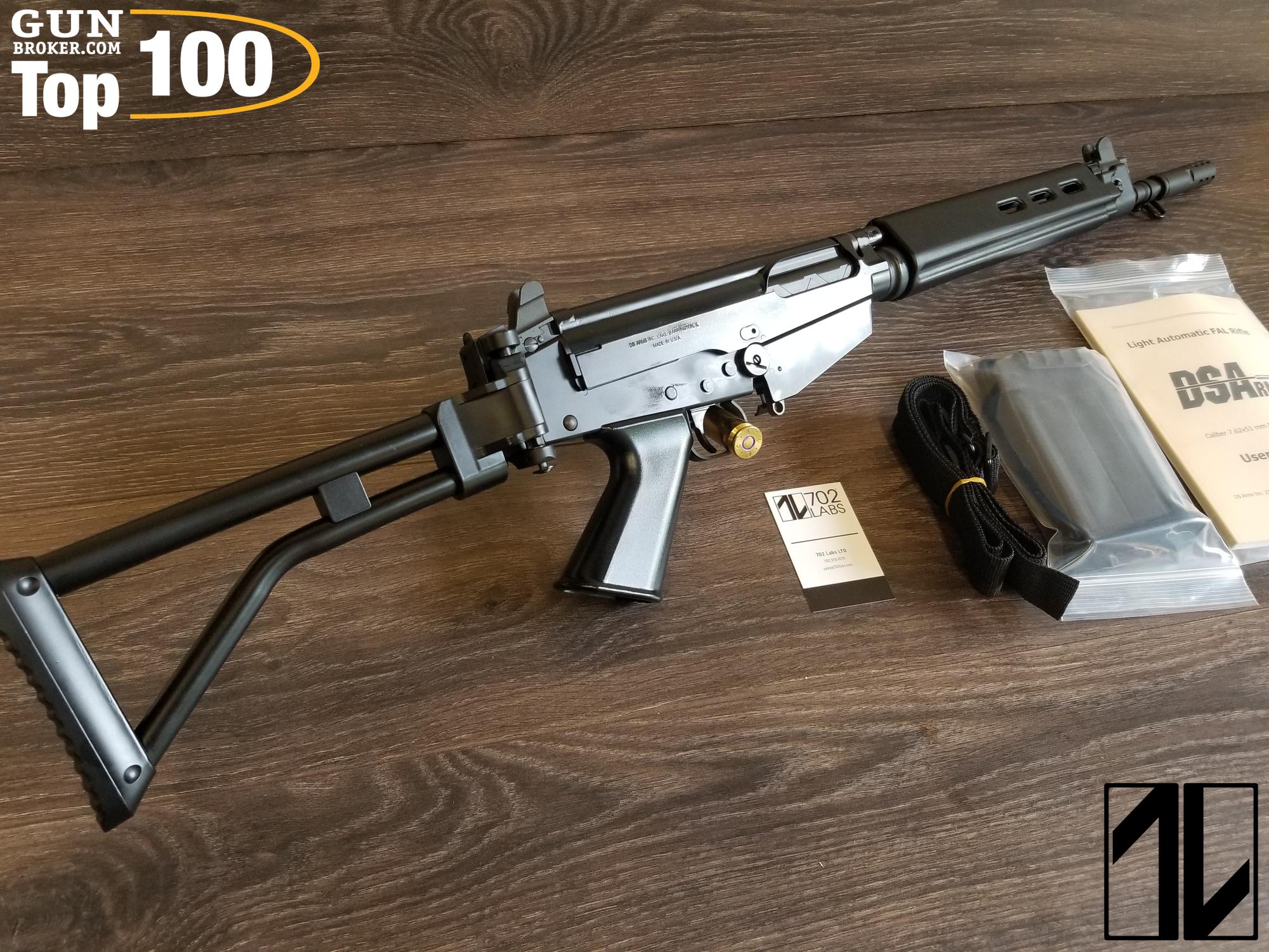 DSA SA58 Jungle Warrior Para Folding Stock FAL Clone Semi Auto Rifles at